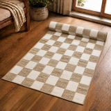 Handcrafted Jute Round Floor Rug