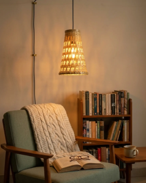 Artisan Bamboo Lamp Shade