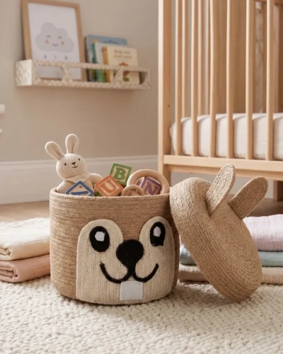 Handmade Jute Basket