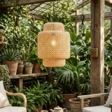 handwoven-bamboo-lamp-shade-natural-rattan-lighting-decor